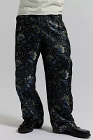 UO Shiny Jacquard Beach Pant