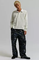 UO Shiny Jacquard Beach Pant