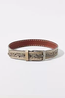 Glitter Tooled Belt