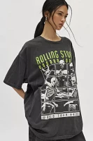 Rolling Stones Skeleton Graphic T-Shirt Dress