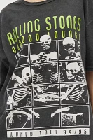 Rolling Stones Skeleton Graphic T-Shirt Dress