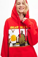 Beastie Boys Graphic Oversized Hoodie Sweatshirt