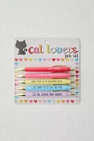 Cat Lover Pen Set