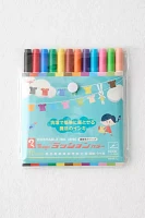 Nakabayashi Kawaii Washable Marker 12-Pack