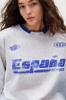 Espana Graphic Oversized Pullover Sweatshirt