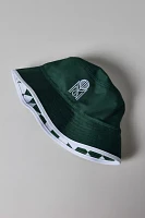 Mitchell & Ness Branded Checkerboard Bucket Hat