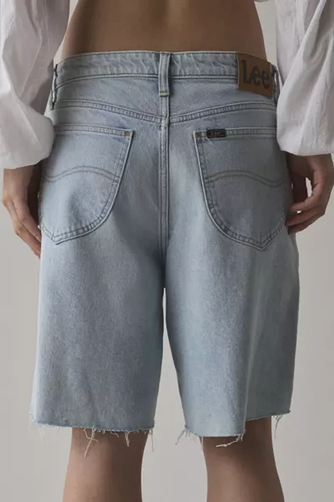Lee Mid-Rise Slouch Bermuda Denim Short