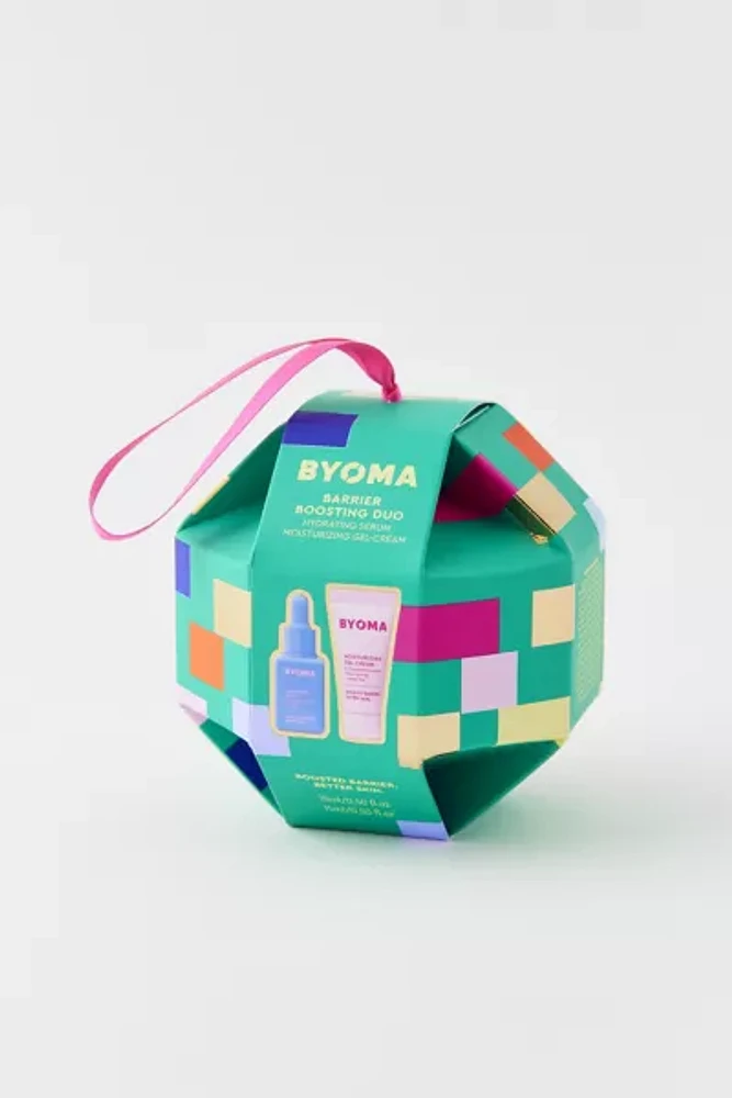 BYOMA Barrier Boosting Skincare Duo Bauble Gift Set