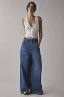 Lee Pleated Wide Leg Jean