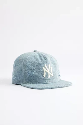 New Era New York Yankees Distressed Denim Golf Hat