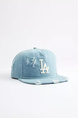 New Era Los Angeles Dodgers Distressed Denim Golf Hat