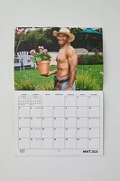 Sexy Men Doing Chores 2025 Wall Calendar