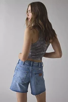 Wrangler High-Rise Relaxed Denim Short
