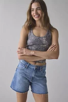 Wrangler High-Rise Relaxed Denim Short