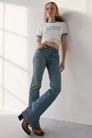 Wrangler A Legend Jeans Graphic Ringer Tee