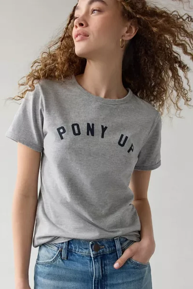 Wrangler Pony Up Graphic Slim Tee