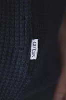 GUESS JEANS Embroidered Short Sleeve Sweater