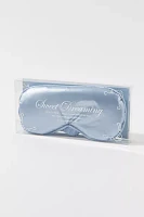 Sweet Dreaming Puffy Satin Eye Mask