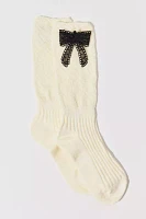 3D Bow Crew Sock