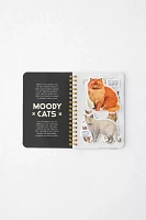 Moody Cats Sticker Book By Brass Monkey & Galison