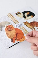 Moody Cats Sticker Book By Brass Monkey & Galison