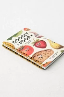 Googly Food Sticker Book By Brass Monkey & Galison