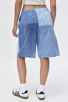 Urban Renewal Remade Pieced Denim Jort