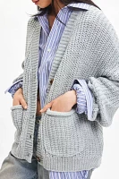 BDG Vini Chunky Knit Oversized Cardigan