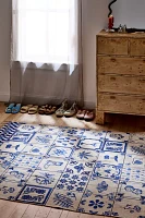 Mariana Tile Flatweave Printed Rug