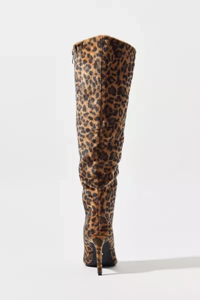 Azalea Wang UO Exclusive Cedar Animal Print Boot