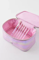 Trixie Cosmetics Disco Brush Set & Makeup Bag Set