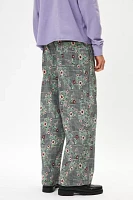 UO Party Gingham Jacquard Beach Pant