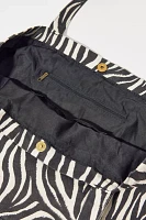 BDG Zebra Print Large Tote Bag