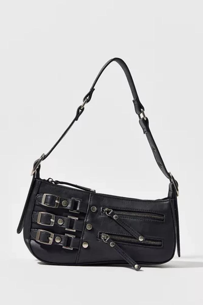 Silence + Noise Buckle Asymmetrical Shoulder Bag