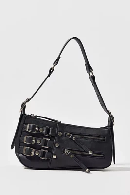 Silence + Noise Buckle Asymmetrical Shoulder Bag