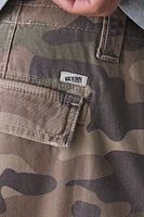 GUESS ORIGINALS Camo Pattern Twill Pant