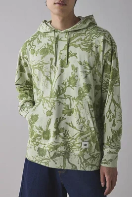 CAT Printed Relaxed Fit French Terry Hoodie Sweatshirt