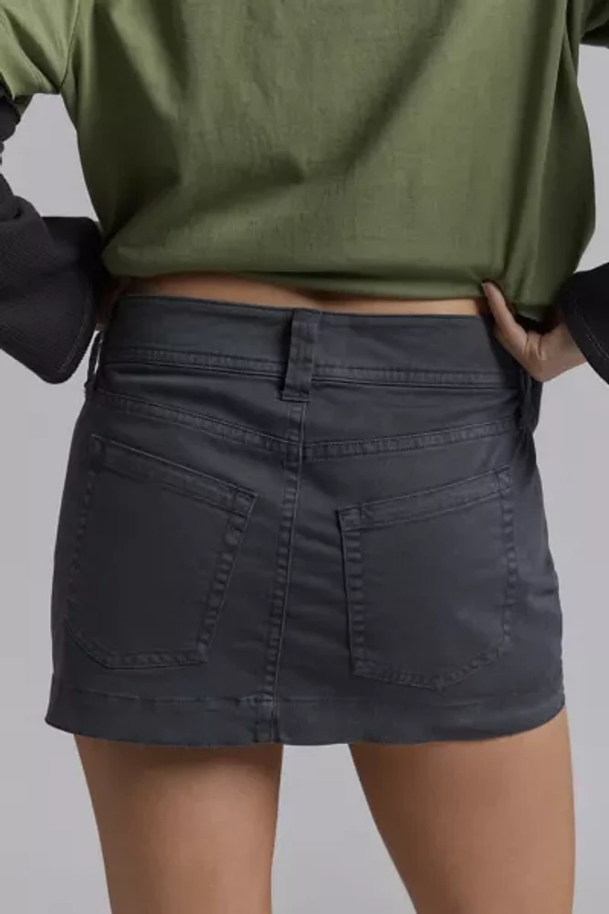 BDG Sarah Chino Micro Mini Skirt