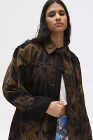 Urban Renewal Remade Bleach Splatter Surplus Jacket