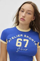 Atelier Sports Graphic Colorblock Baby Tee