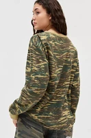 Urban Renewal Vintage Camo Sweatshirt