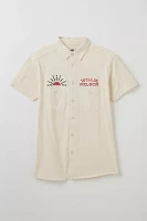 American Needle Willie Nelson Short Sleeve Button-Down Shirt