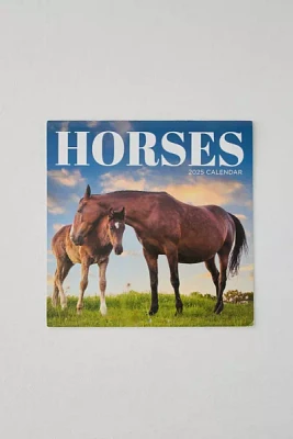 Horses 2025 Wall Calendar