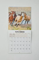 Horses 2025 Wall Calendar