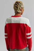 BDG Slapshot Jersey Long Sleeve Tee