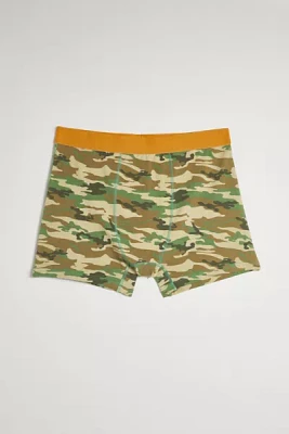 Camo Pattern Fitted Boxer Brief