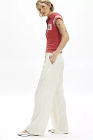 Another Girl Striped Relaxed Wide Leg Pant