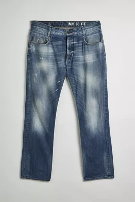 Vintage G-Star Size 36 Distressed Wash Denim Jean