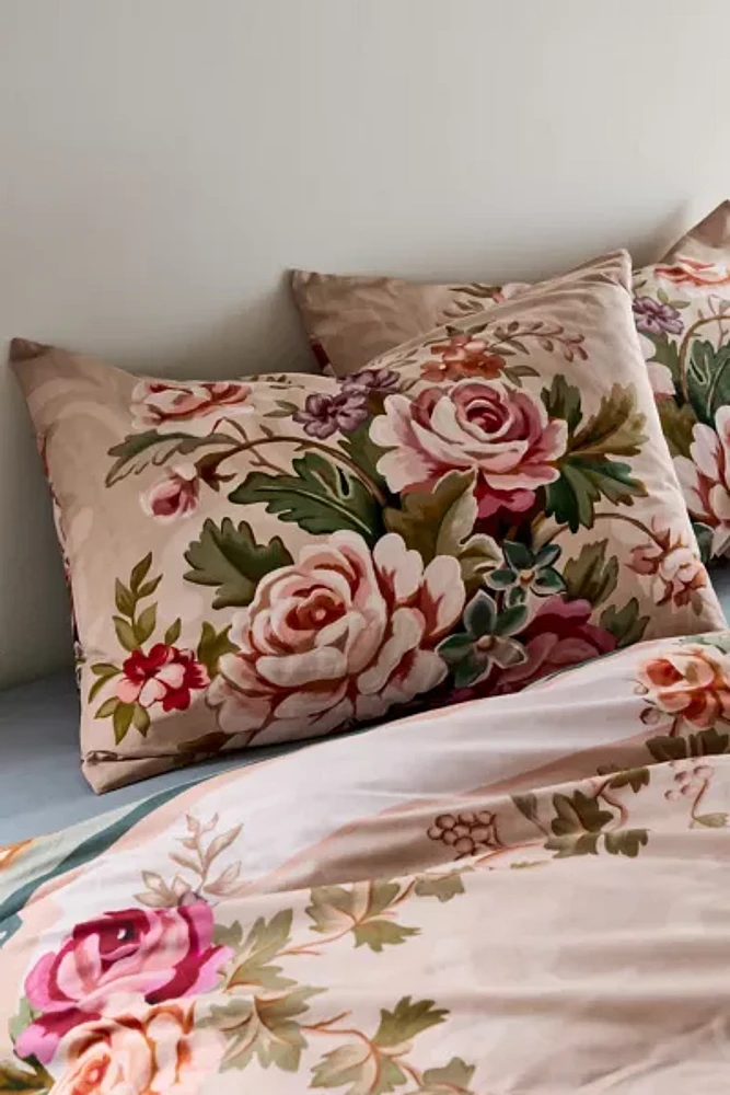 Antoinette Floral Pattern Sham Set