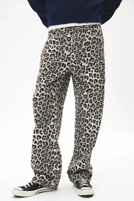 BDG Leopard Pattern Baggy Skate Fit Jean